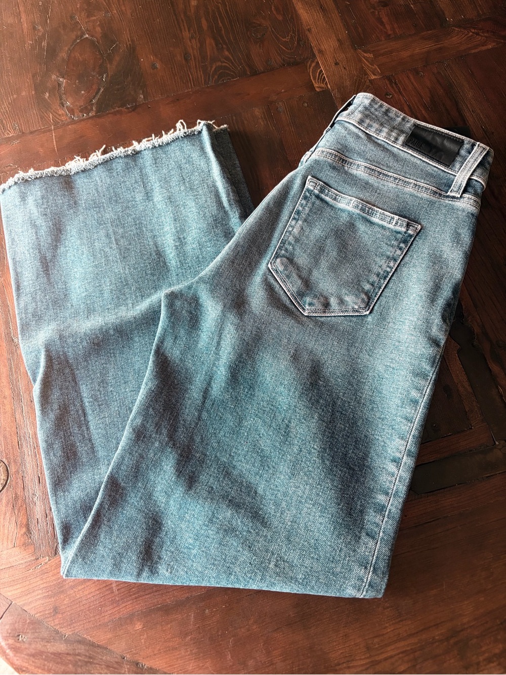 Paige Anessa 31” Wide Leg Jean Woolf 28 / 6 - Picture 6 of 8